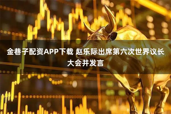 金巷子配资APP下载 赵乐际出席第六次世界议长大会并发言
