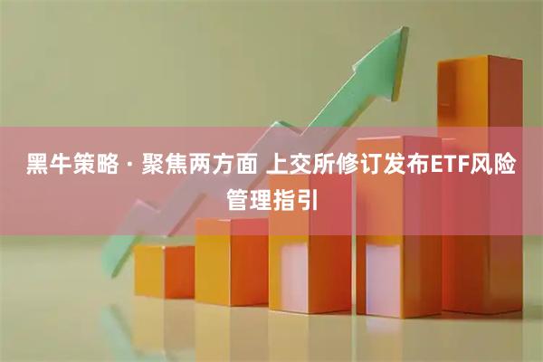 黑牛策略 · 聚焦两方面 上交所修订发布ETF风险管理指引